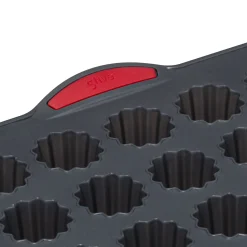 5five Moule 30 cannelés silicone- Noir,rouge