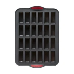 5five Moule 24 financiers silicone- Noir,rouge