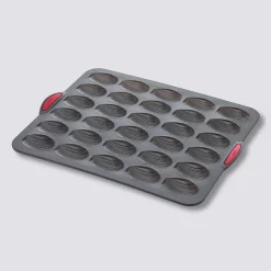 5five Moule 30 madeleines silicone- Noir,rouge