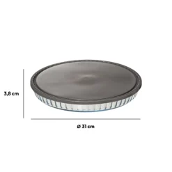 5five Moule à tarte avec couvercle 30cm