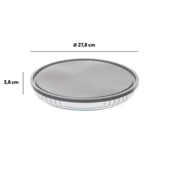 5five Moule à tarte avec couvercle 27cm