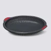 5five Moule à tarte 26cm silicone- Noir,rouge