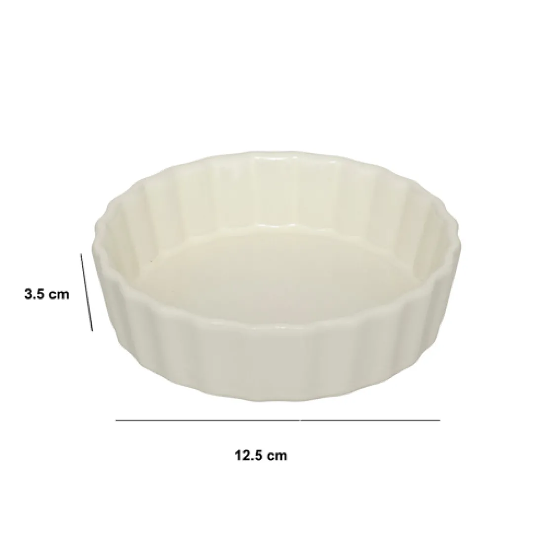 5five Moule à tartelette céramique 12cm