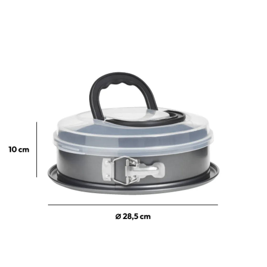 5five Moule démontable couvercle 26cm, Acier