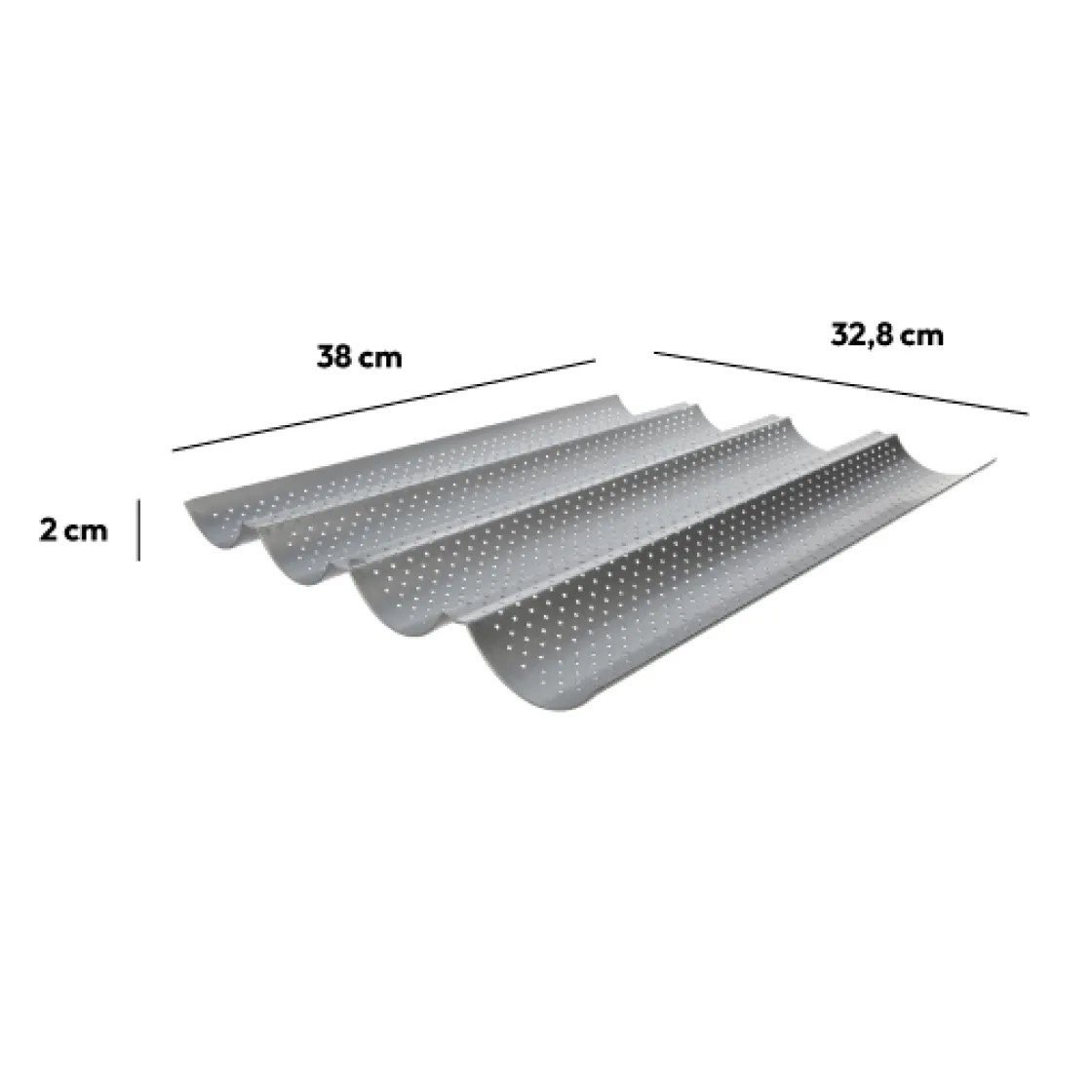 5five Moule pour 4 baguettes métal