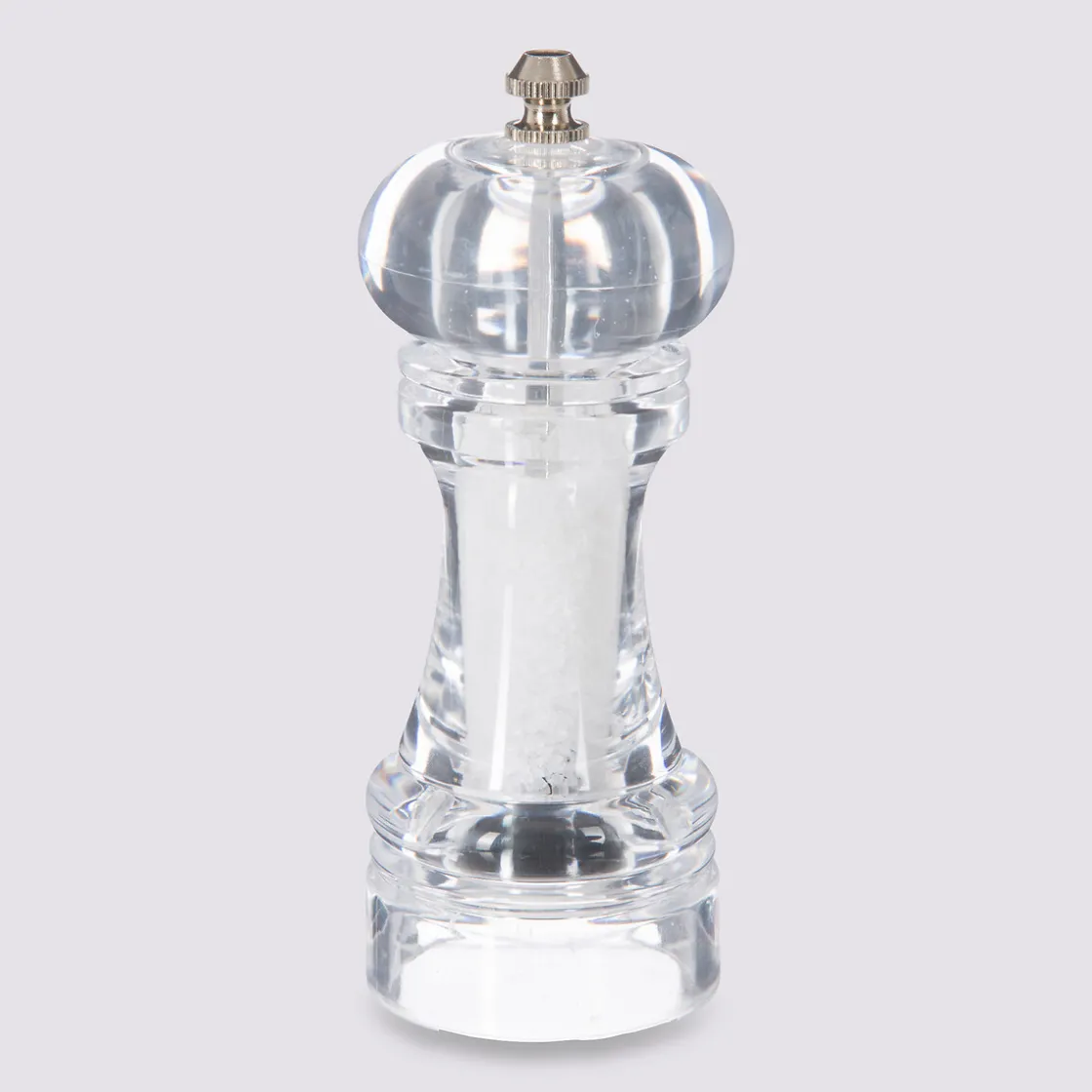 5five Moulin à sel 15 cm, Transparent