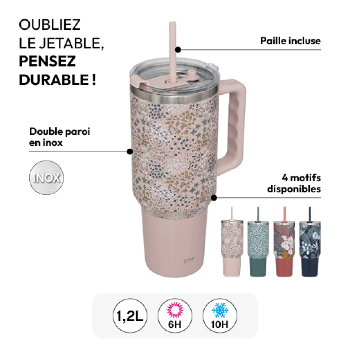 5five Mug isotherme 1,2L