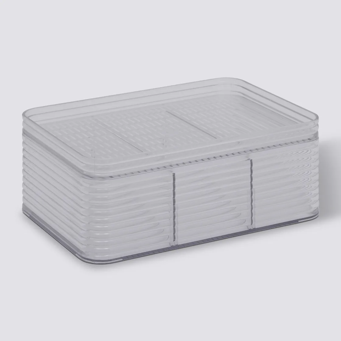 5five Organisateur 3 compartiments, Transparent