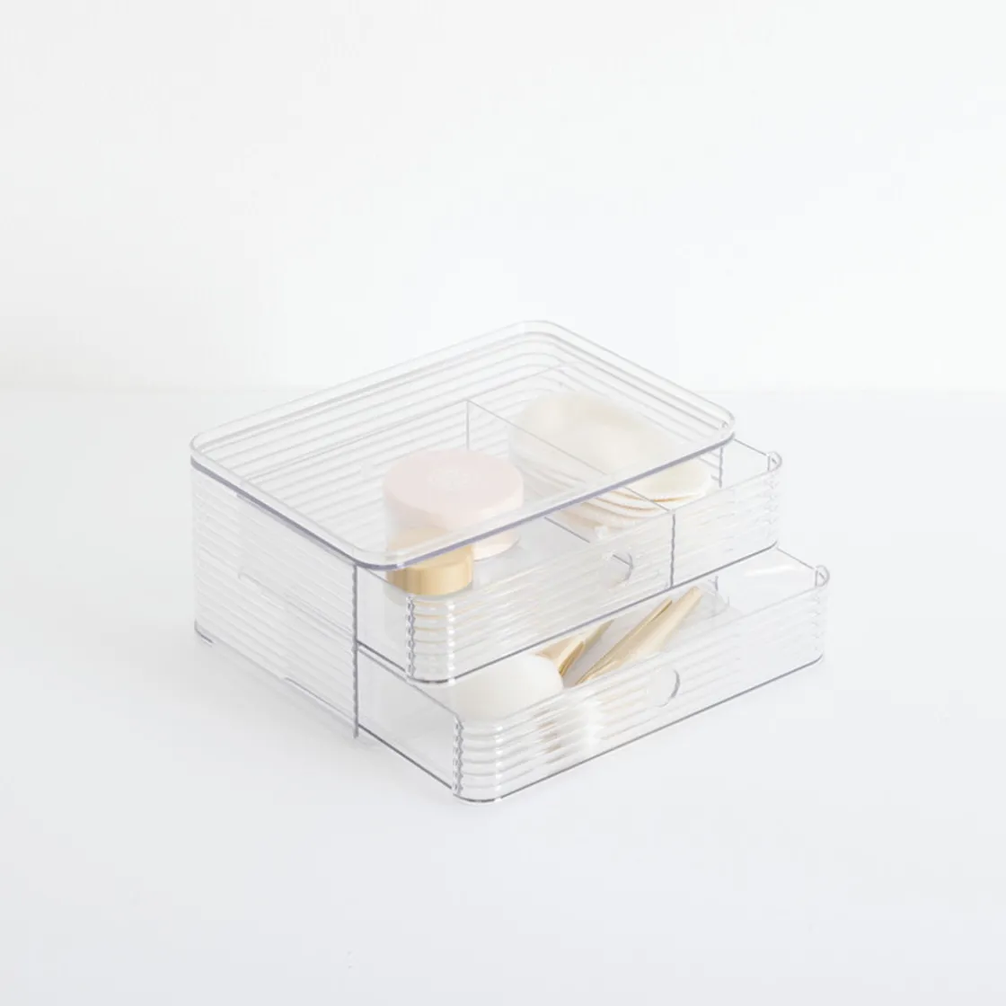 5five Organisateur 3 compartiments, Transparent