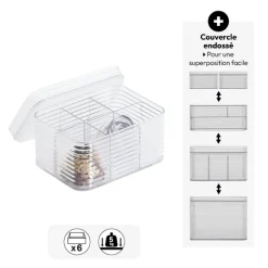 5five Organisateur 6 compartiments 15,3x9 cm