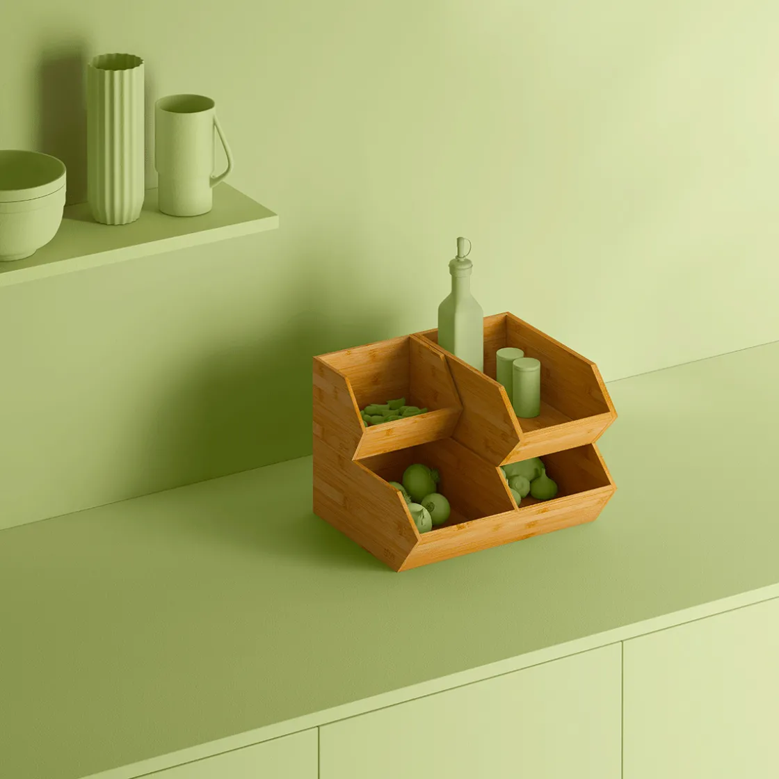 5five Organiseur 2 bacs, Grand modèle