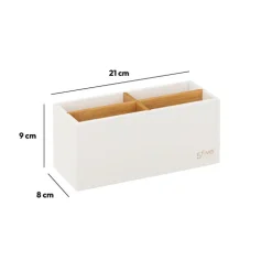 5five Organiseur 4 compartiments, Blanc