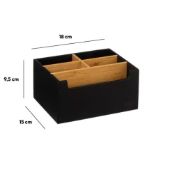 5five Organiseur 5 compartiments, Noir