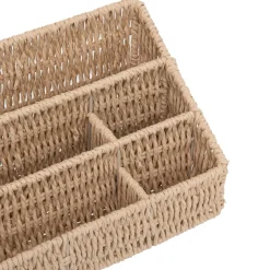 5five Organiseur avec compartiments, Papier tressé