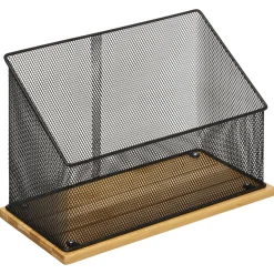 5five Organiseur de bureau - Bambou, noir