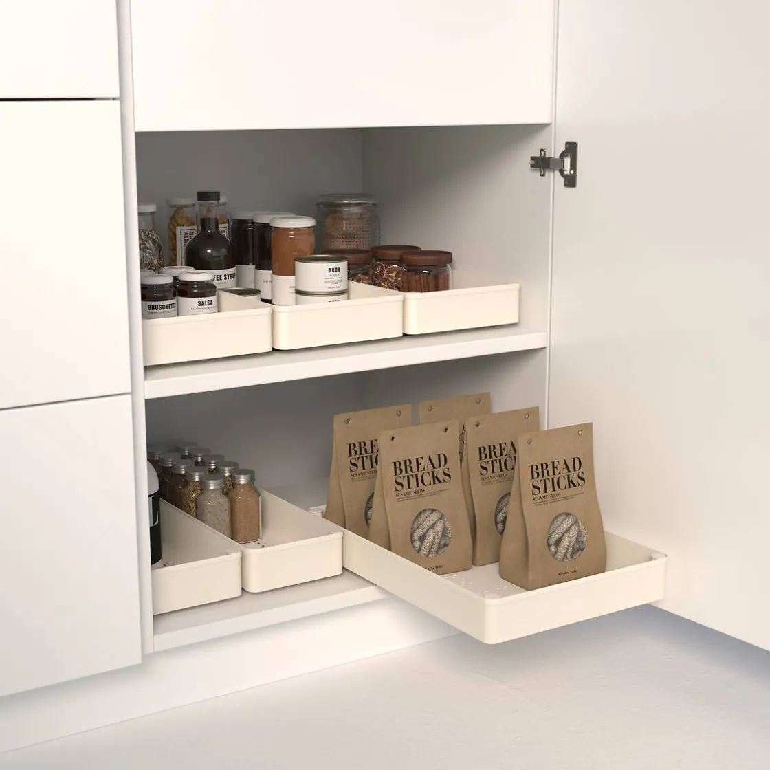 5five Organiseur, l.40 cm, Beige