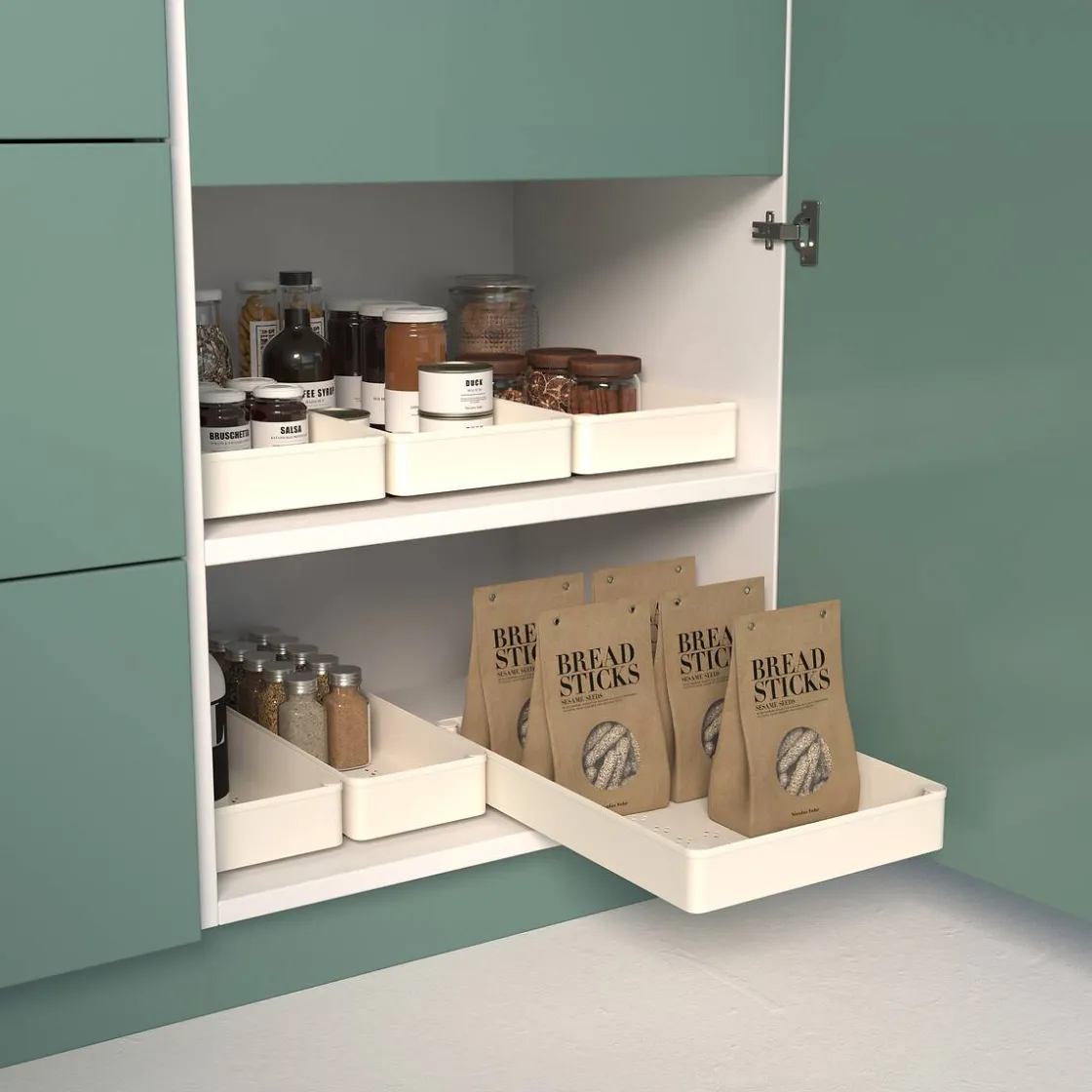 5five Organiseur, l.40 cm, Beige