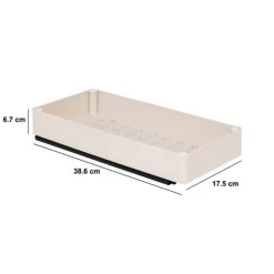 5five Organiseur, L.38,6 cm, Beige