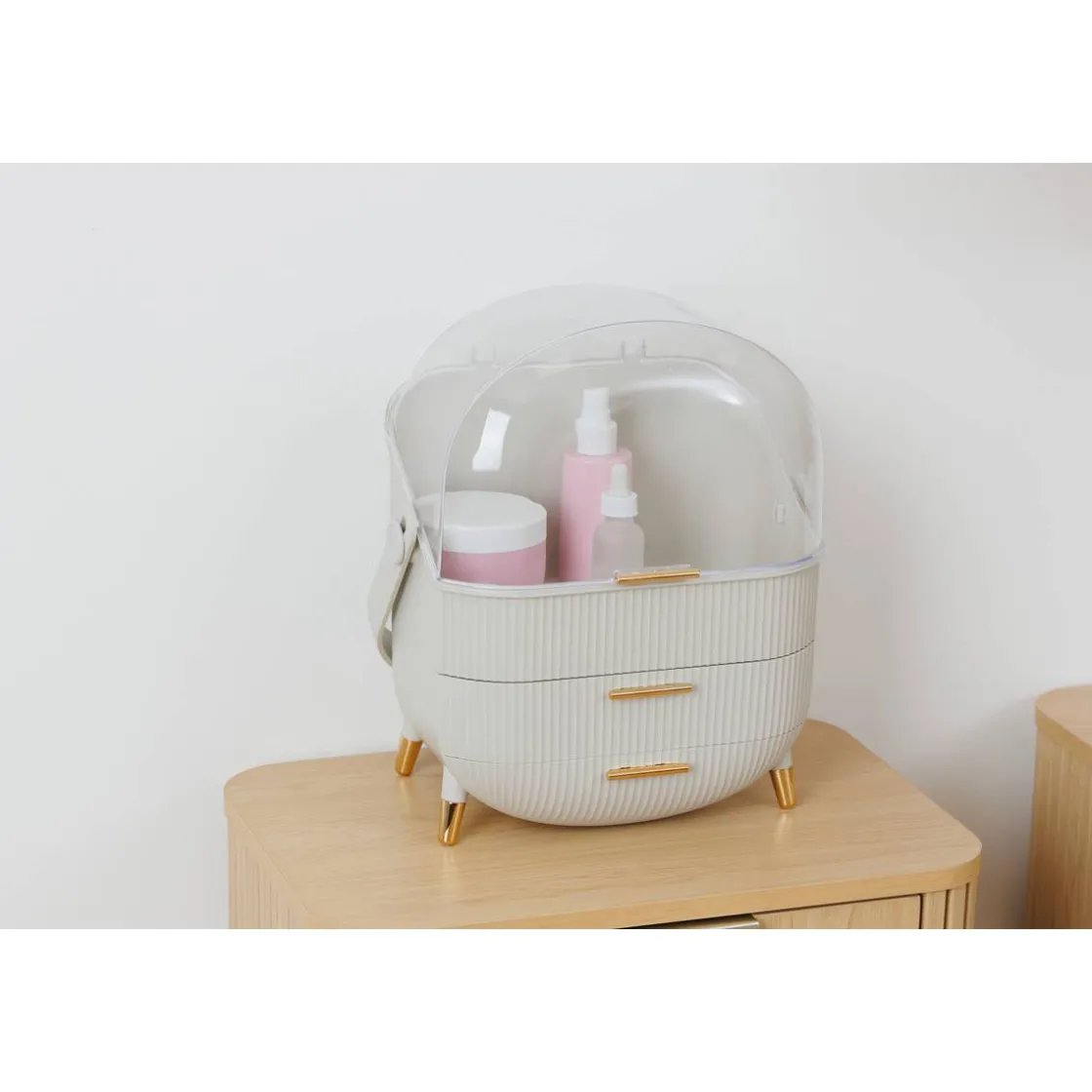 5five Organiseur, L.25 cm, Beige