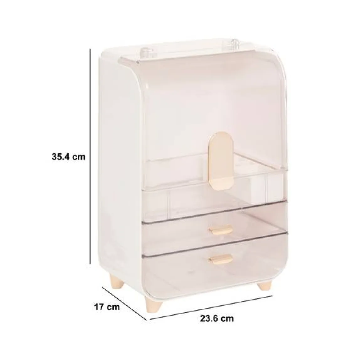 5five Organiseur, L.8,9 cm, Blanc