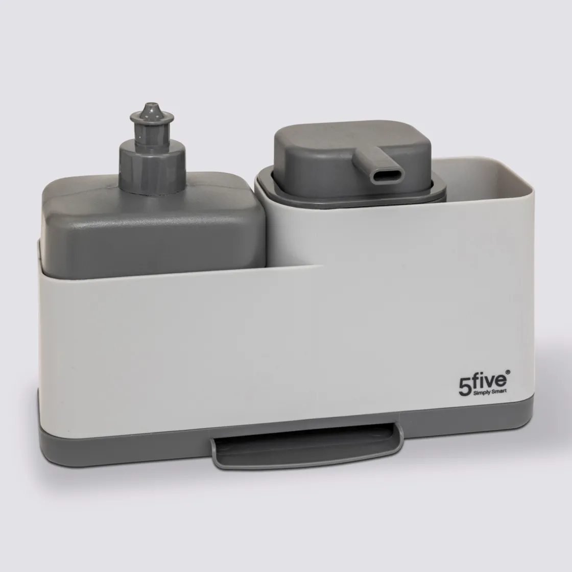 5five Organiseur évier avec distributeur, Gris