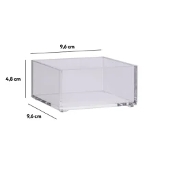 5five Organiseur 9,6x9,6cm - Transparent