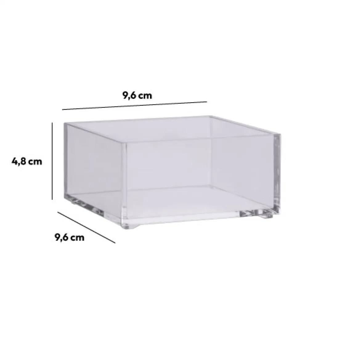 5five Organiseur 9,6x9,6cm - Transparent