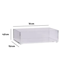 5five Organiseur 16x9,6cm - Transparent