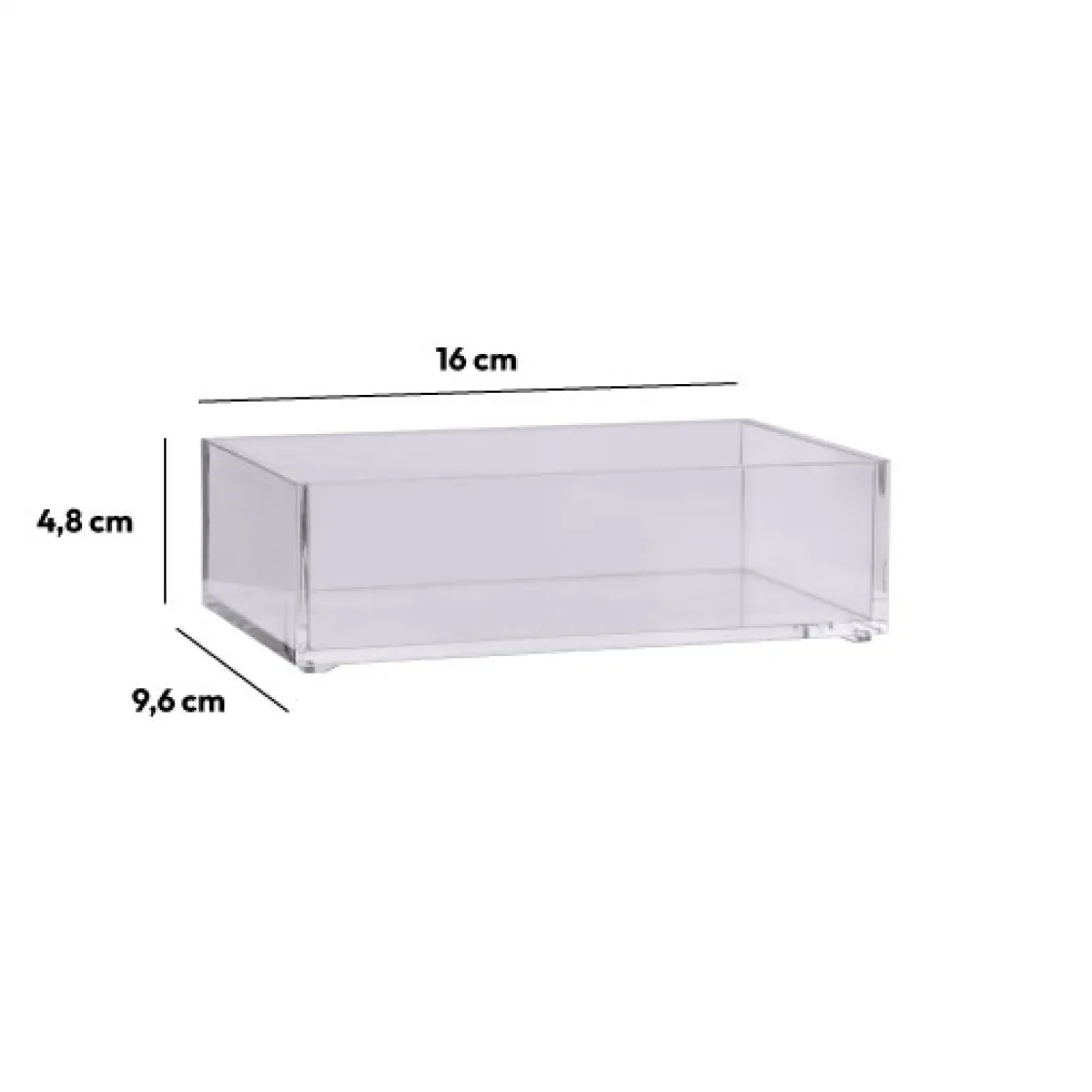 5five Organiseur 16x9,6cm - Transparent