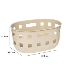 5five Panier à linge, 50 l, Argile