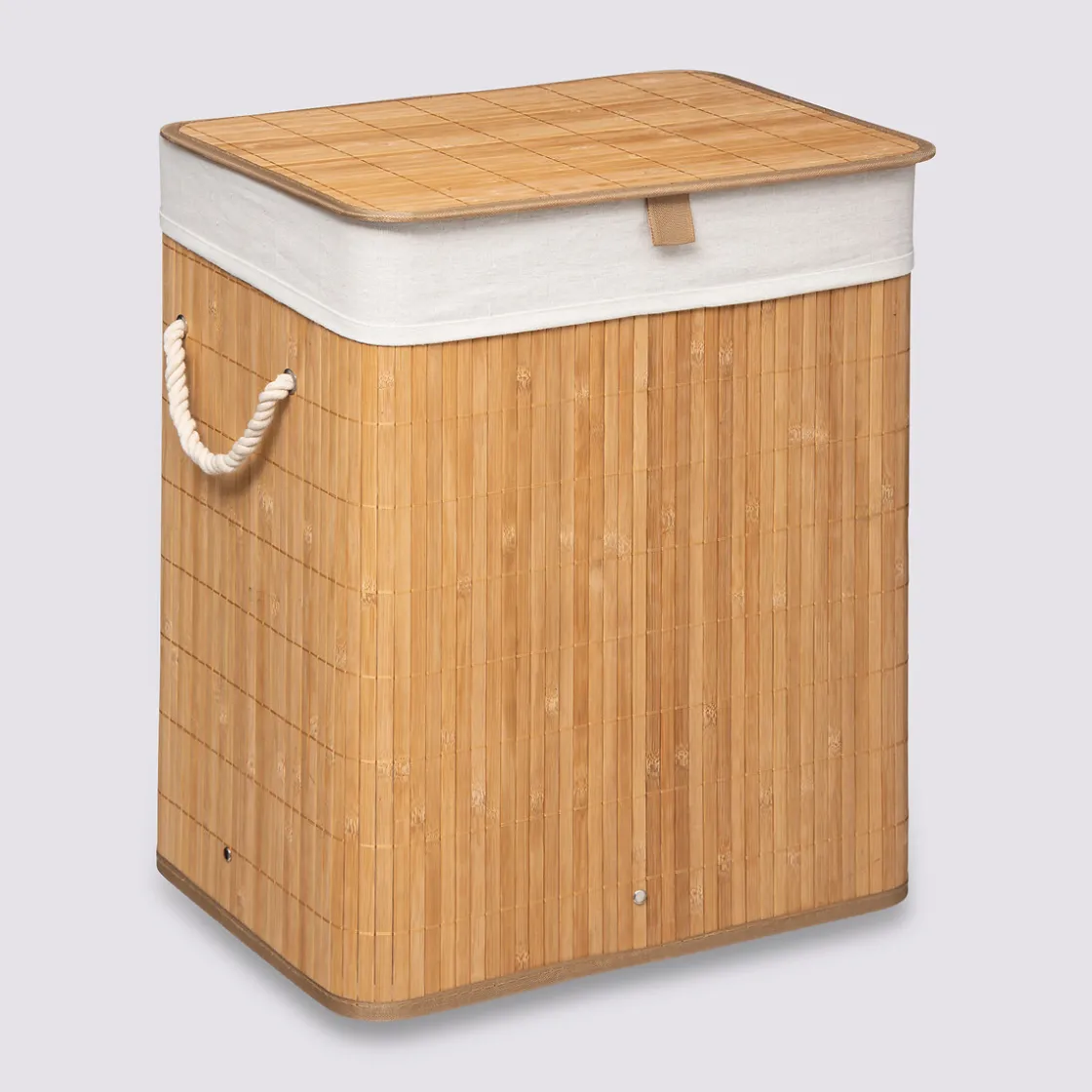 5five Panier à linge 60L - Bambou