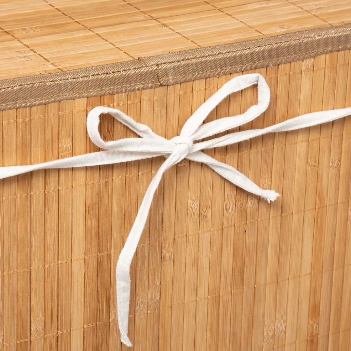 5five Panier à linge 60L - Bambou