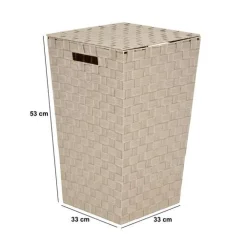 5five Panier à linge, 50l, Beige