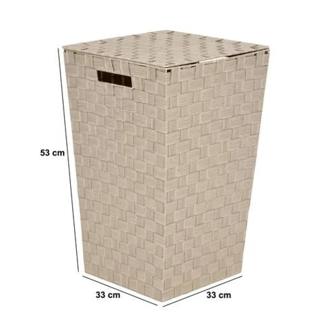 5five Panier à linge, 50l, Beige