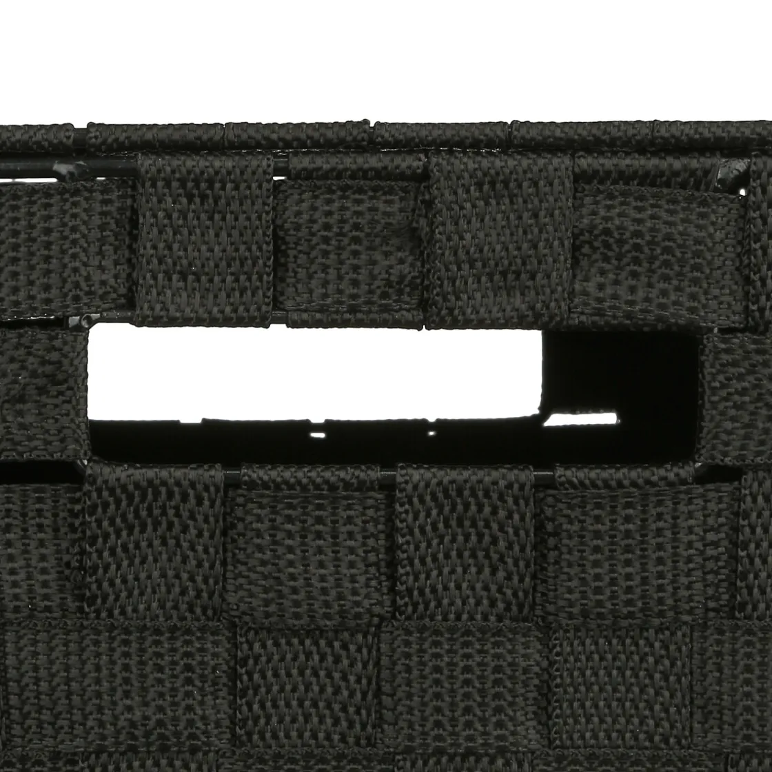 5five Panier à linge 30L bisauté, Noir