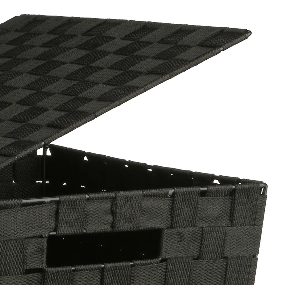 5five Panier à linge 30L bisauté, Noir