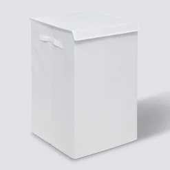 5five Panier à linge 74L, Blanc