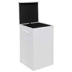 5five Panier à linge 74L, Blanc