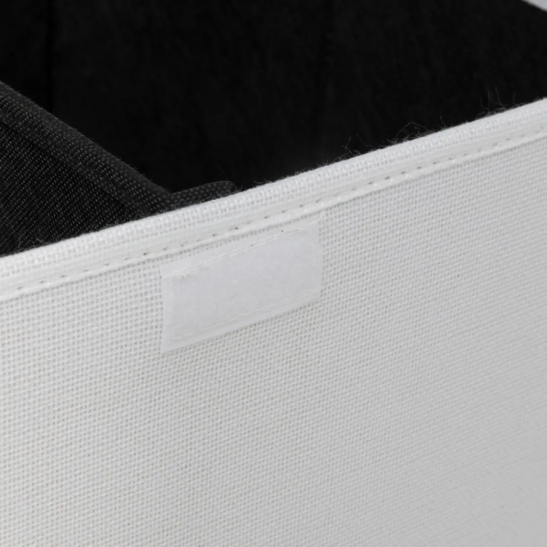 5five Panier à linge 74L, Blanc