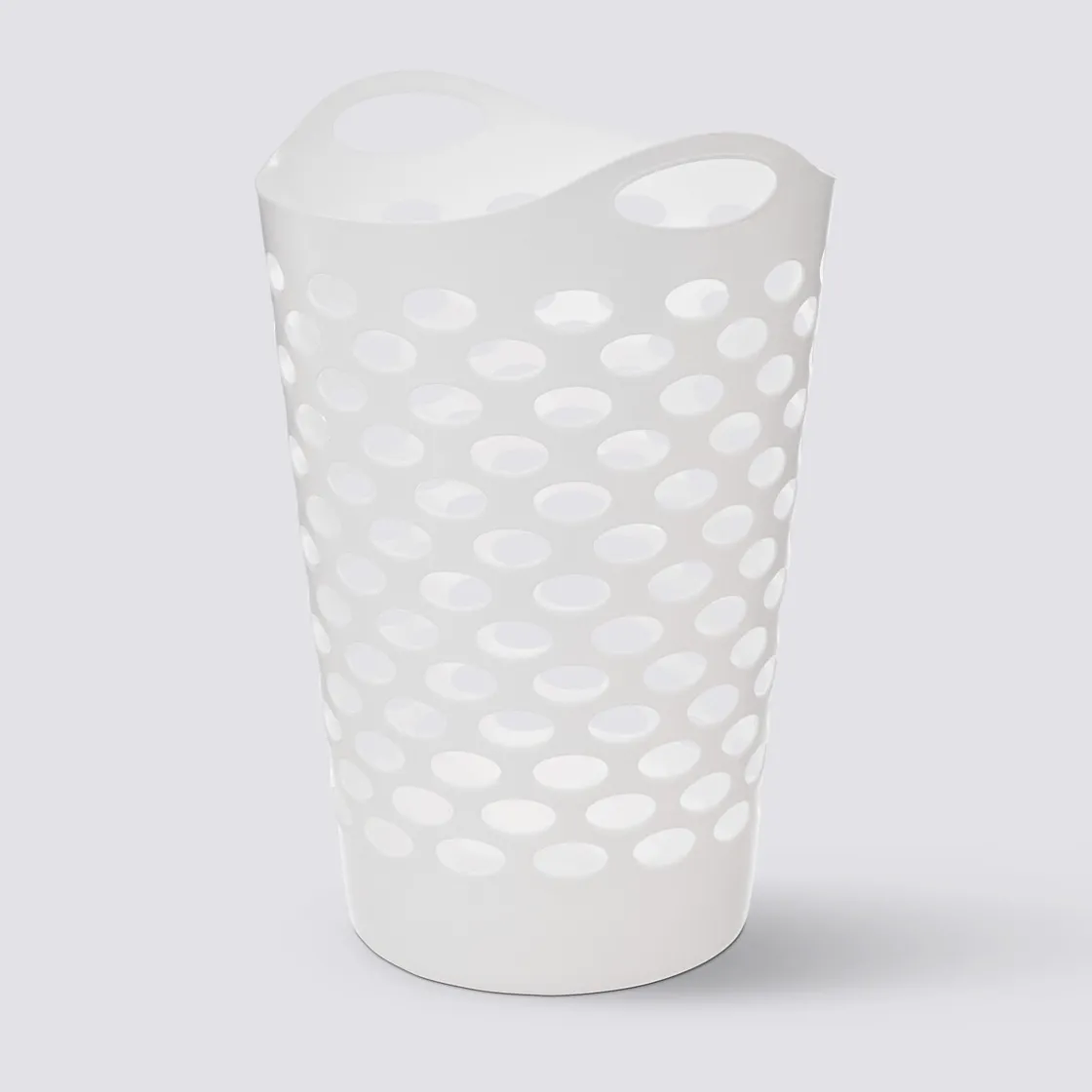 5five Panier à linge 60L, Blanc