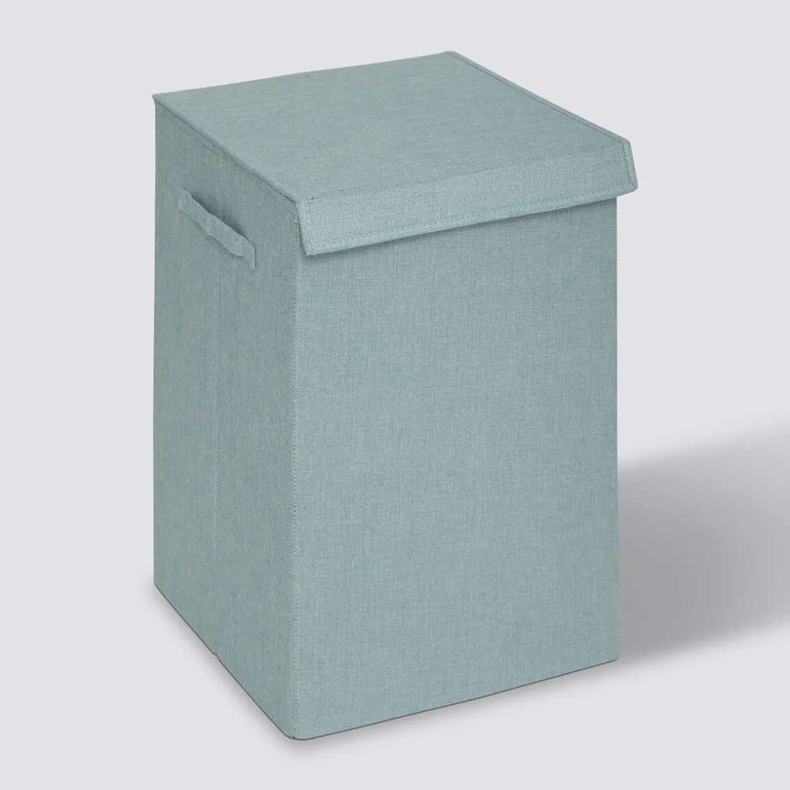 5five Panier à linge 74L, Bleu artic