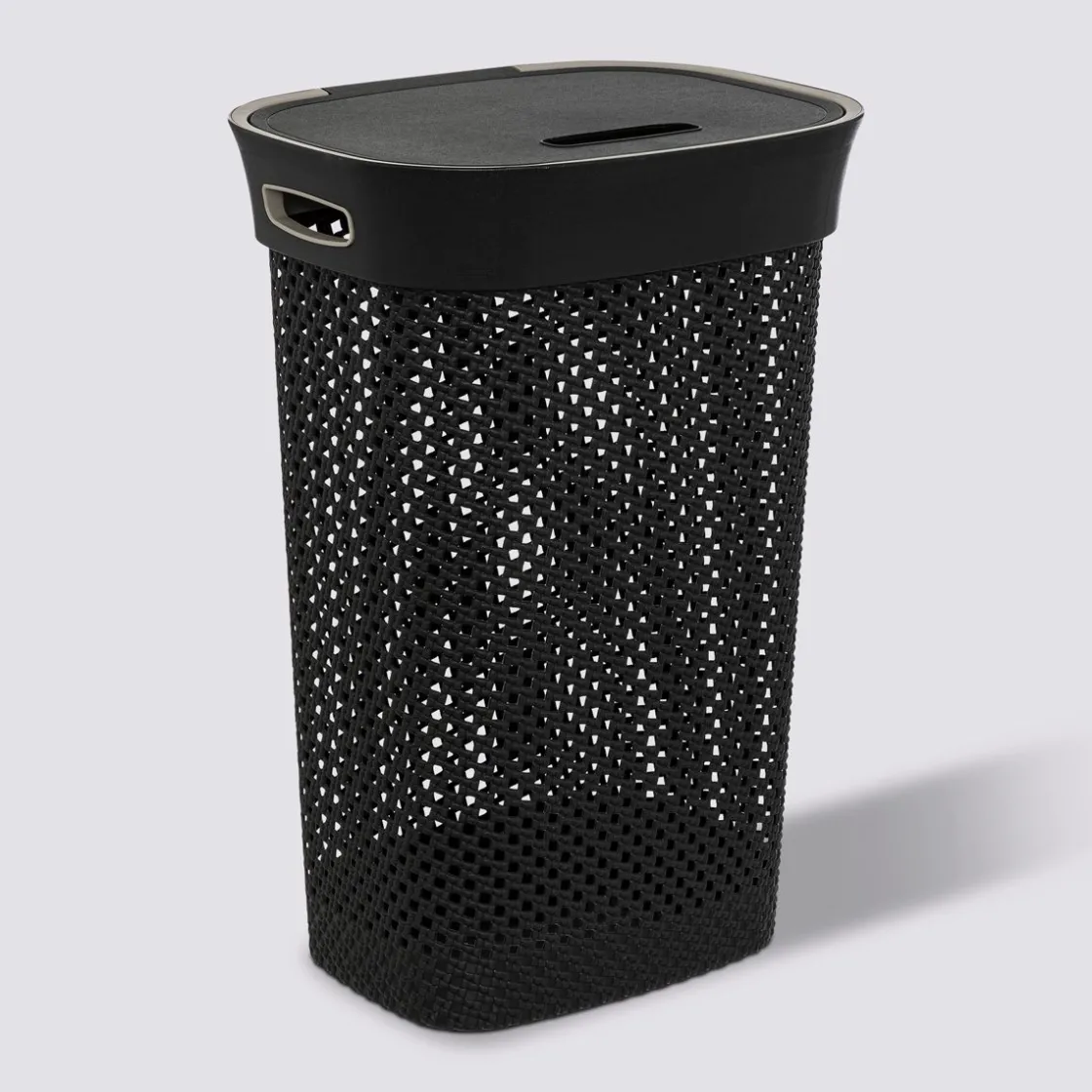 5five Panier à linge 60L, Gris