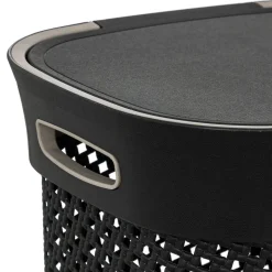 5five Panier à linge 60L, Gris