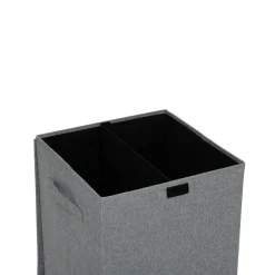 5five Panier à linge 74L, Gris