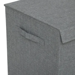 5five Panier à linge 74L, Gris