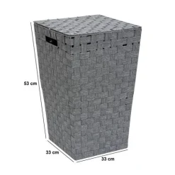 5five Panier à linge, 50l, Gris