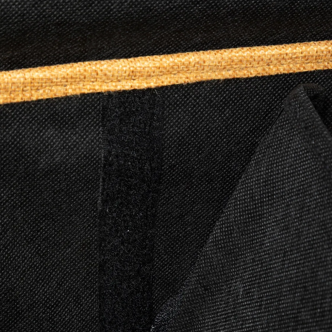 5five Panier à linge 74L, Jaune moutarde