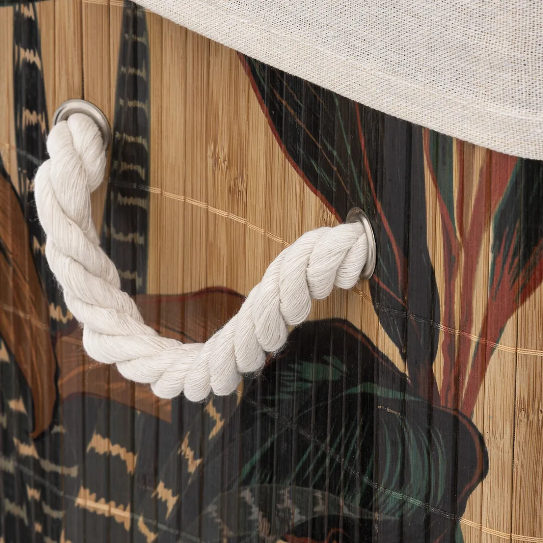 5five Panier à linge 60L, Multicolore