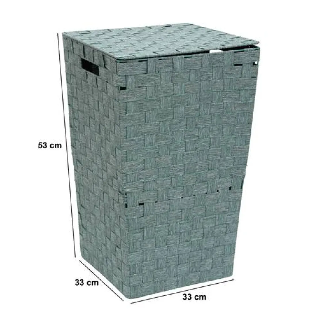 5five Panier à linge, 50l, Vert