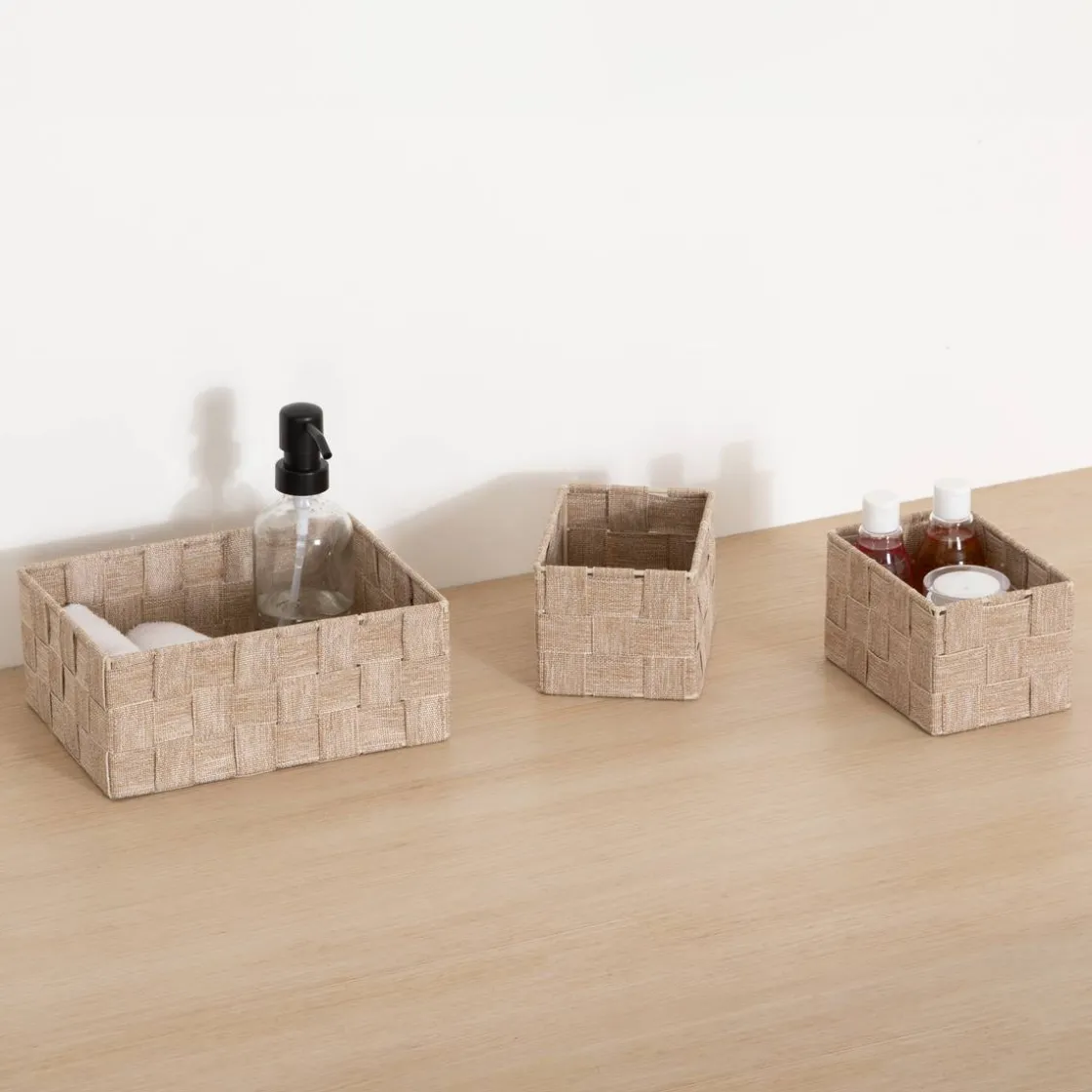 5five Panier, 3 produits, Beige